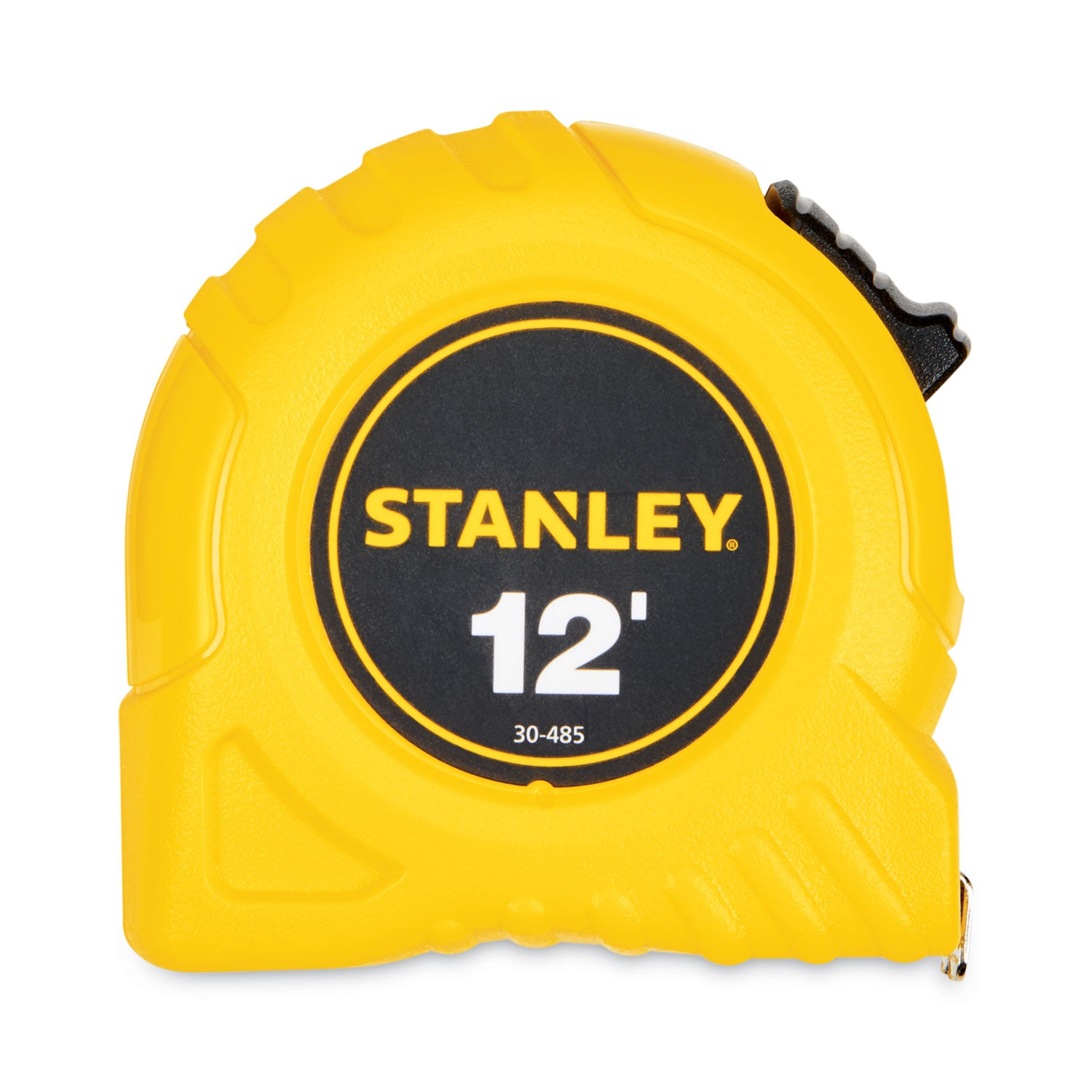 Stanley Bostitch® Power Return Tape Measure w/Belt Clip, 0. 12ft, Yellow