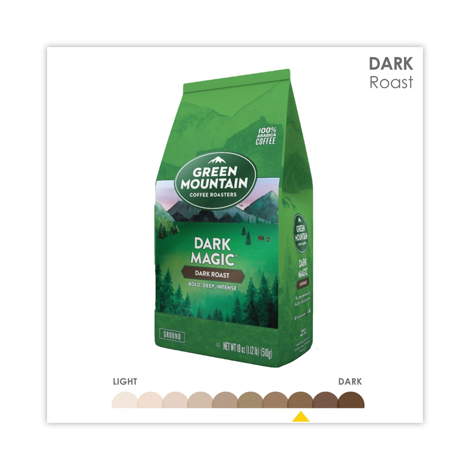 Green Mountain Coffee® Dark Magic Ground Coffee, 18 oz Bag