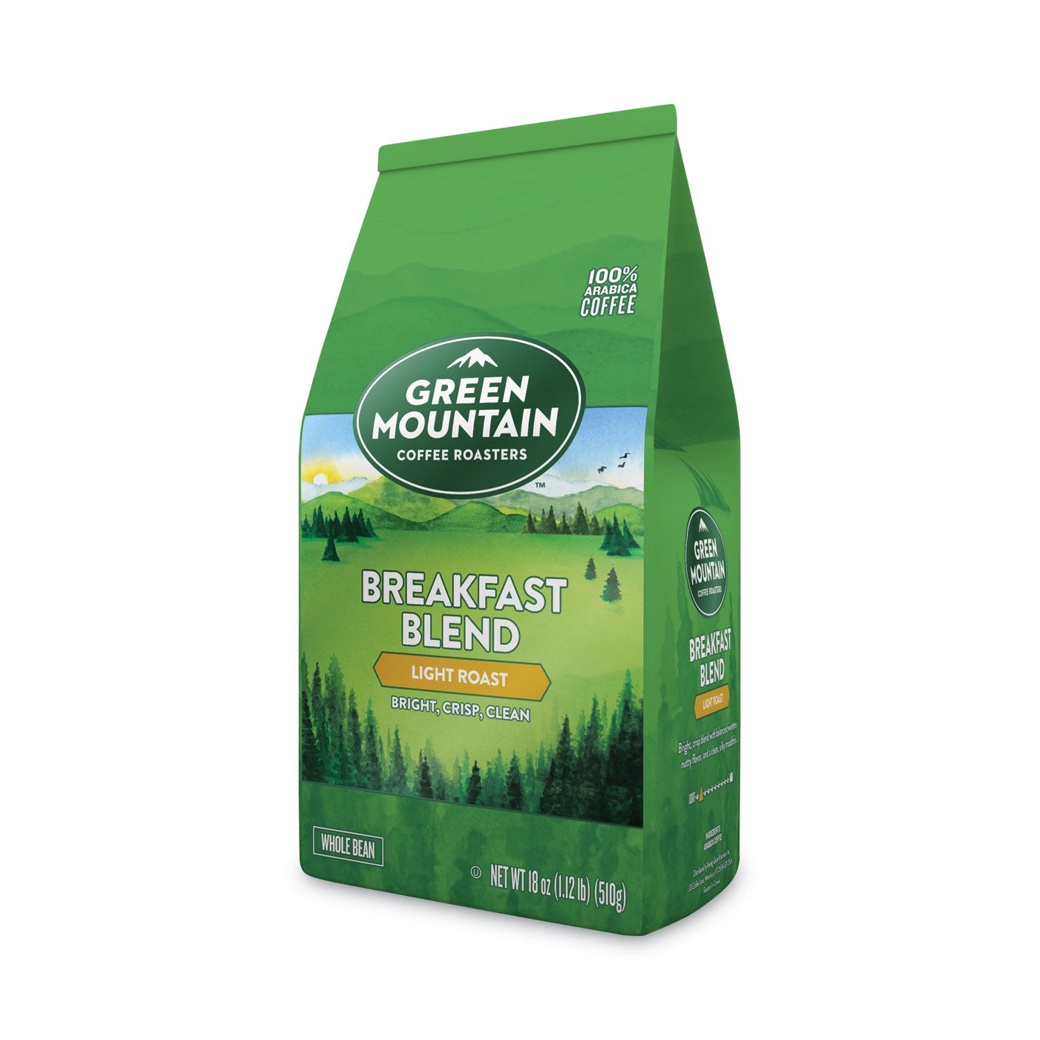 Green Mountain Coffee® Breakfast Blend Whole Bean Coffee, 18 oz Bag