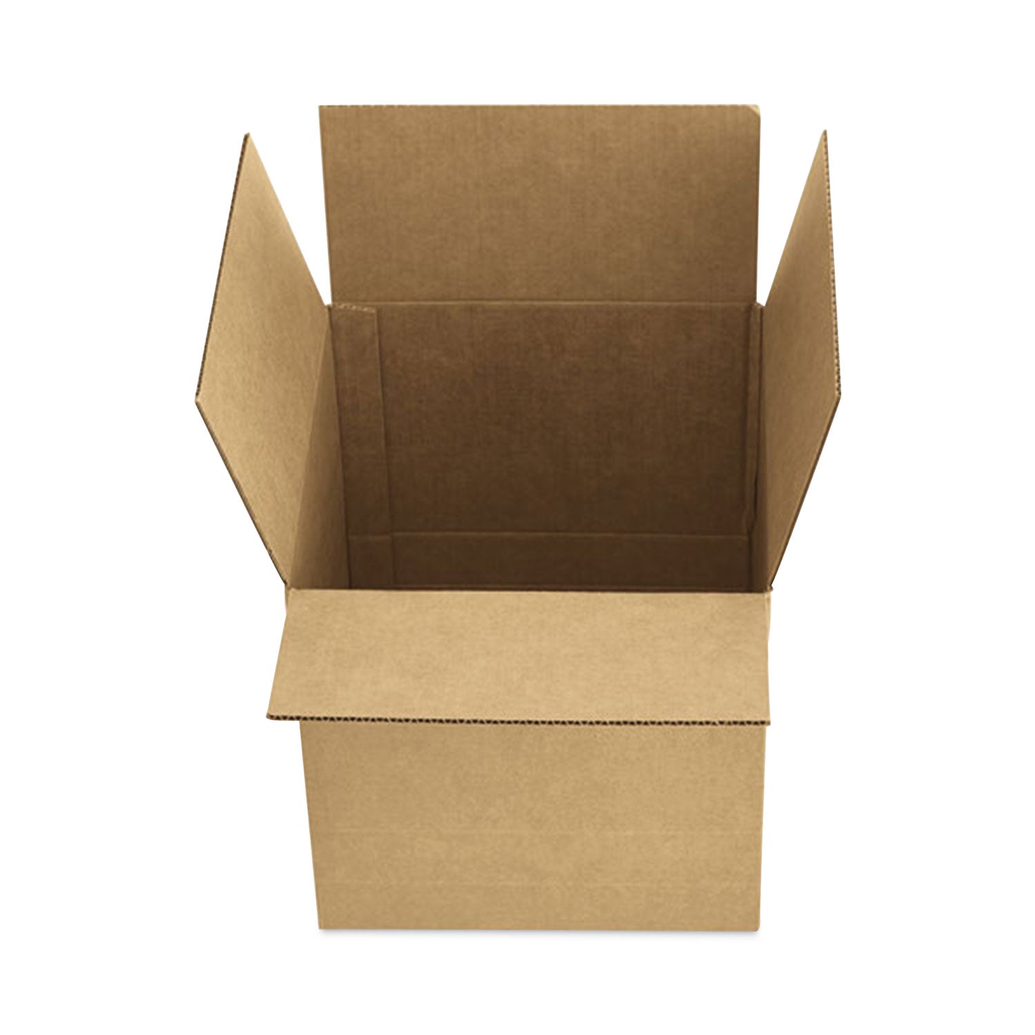 Universal® Cubed Fixed-Depth Brown Corrugated Shipping Boxes, Regular Slotted Container, Large, 11" x 15" x 6", Brown Kraft, 25/Bundle