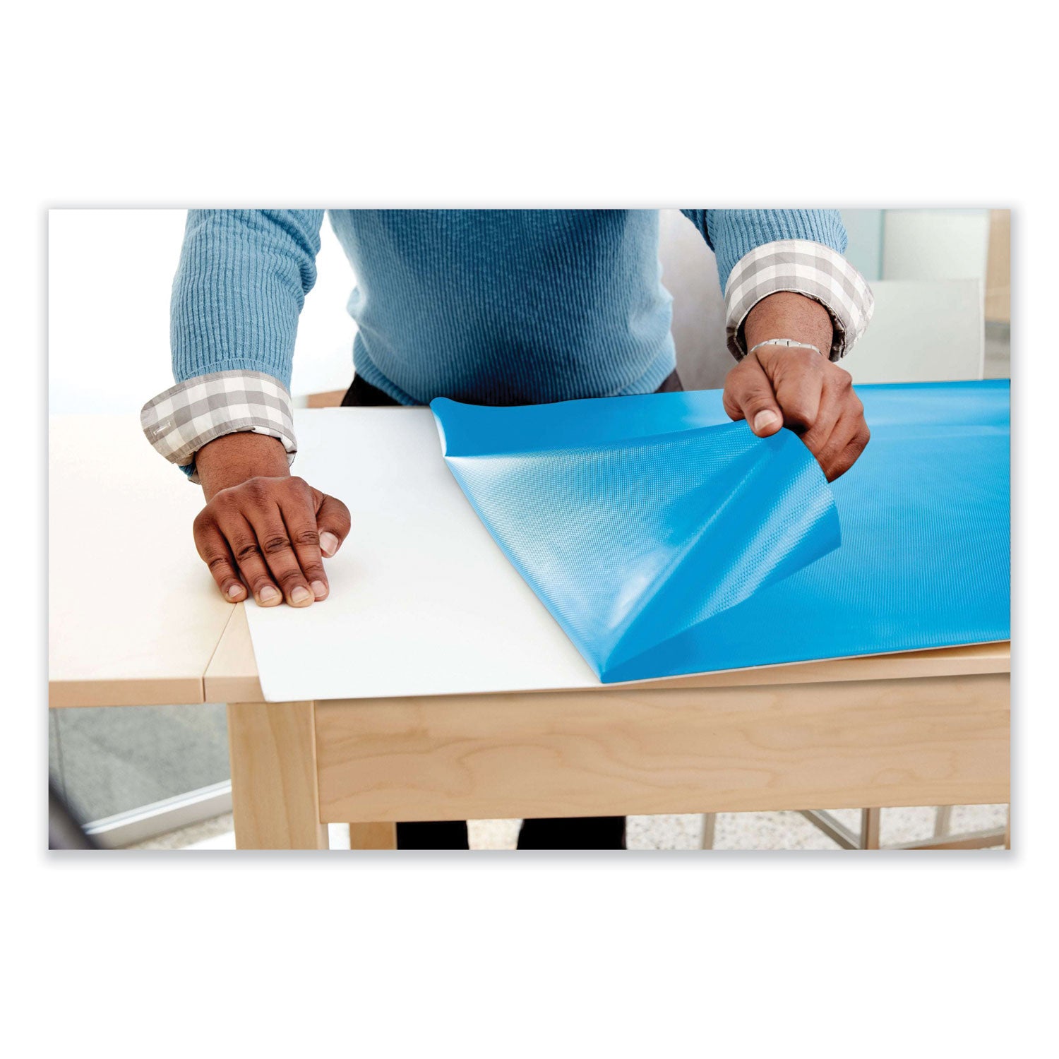 Post-it® Dry Erase Surface with Adhesive Backing, 96 x 48, White Surface