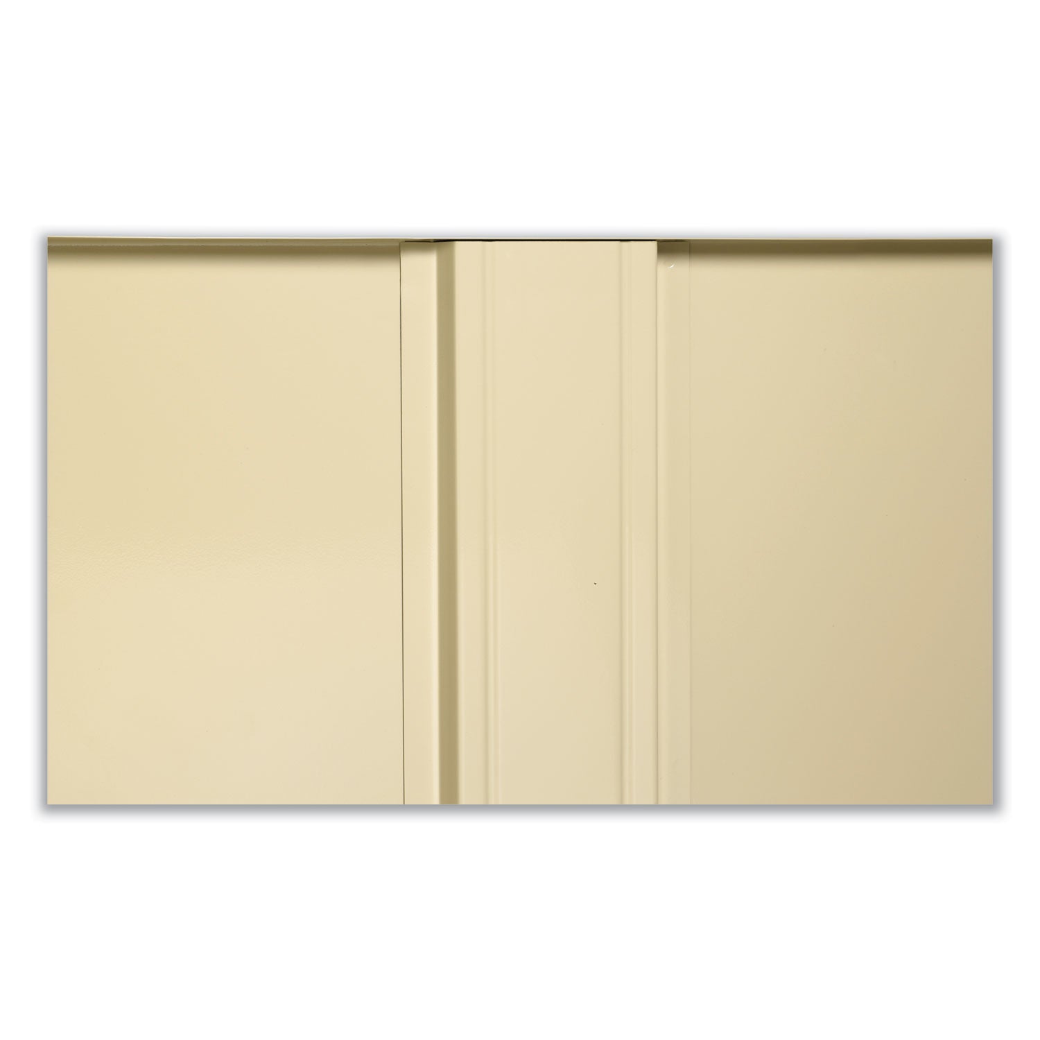 Tennsco Janitorial Cabinet, 36w x 18d x 64h, Putty