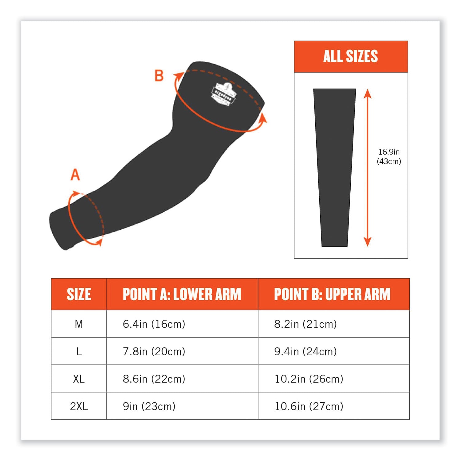 Chill-Its 6690 Performance Knit Cooling Arm Sleeve, Polyester/Spandex, Large, Lime, 2 Sleeves ergodyne® Flipcost