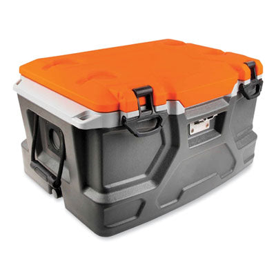 Chill-Its 5171 48-Quart Industrial Hard Sided Cooler, Orange/Gray, 20/Pallet - Flipcost