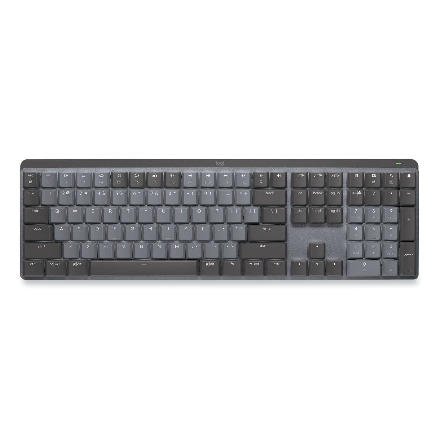 MX Mechanical Wireless Illuminated Performance Keyboard, Graphite