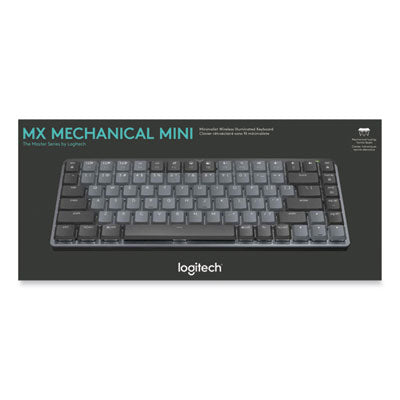 Logitech® MX Mechanical Wireless Illuminated Performance Keyboard, Mini, Graphite - Flipcost