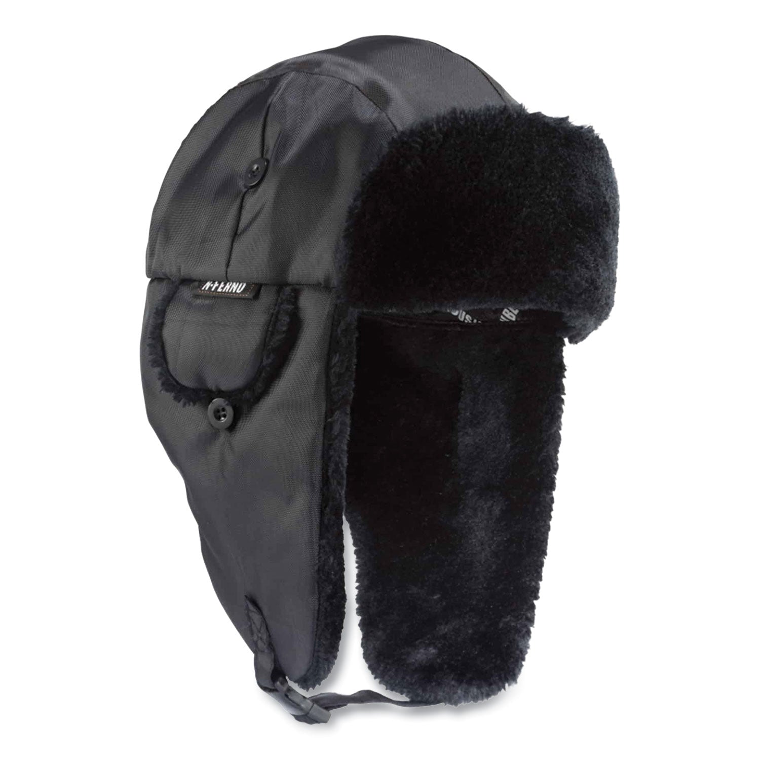 N-Ferno 6802 Classic Trapper Hat, Large/X-Large, Black