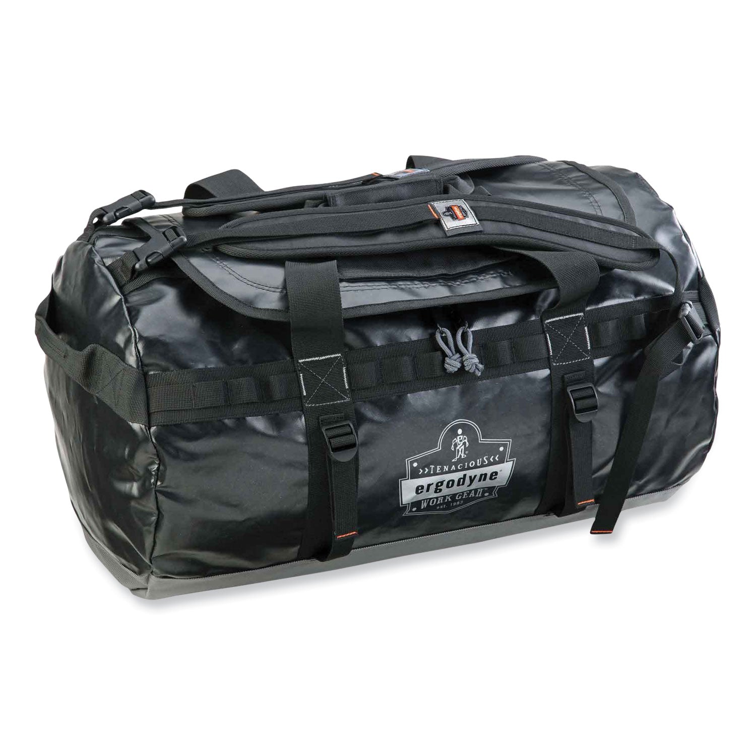 Ergodyne® Arsenal 5030 Water-Resistant Duffel Bag, Small, 13.5 x 23.5 x 13.5, Black