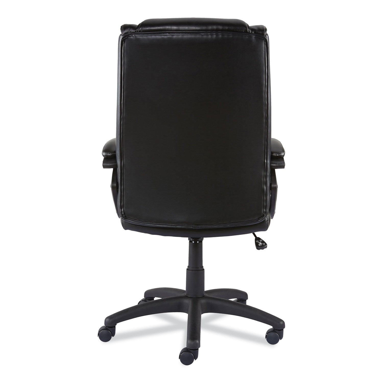 Alera® Alera Brosna Series Mid-Back Task Chair, Supports Up to 250 lb, 18.15" to 21.77 Seat Height, Black Seat/Back, Black Base