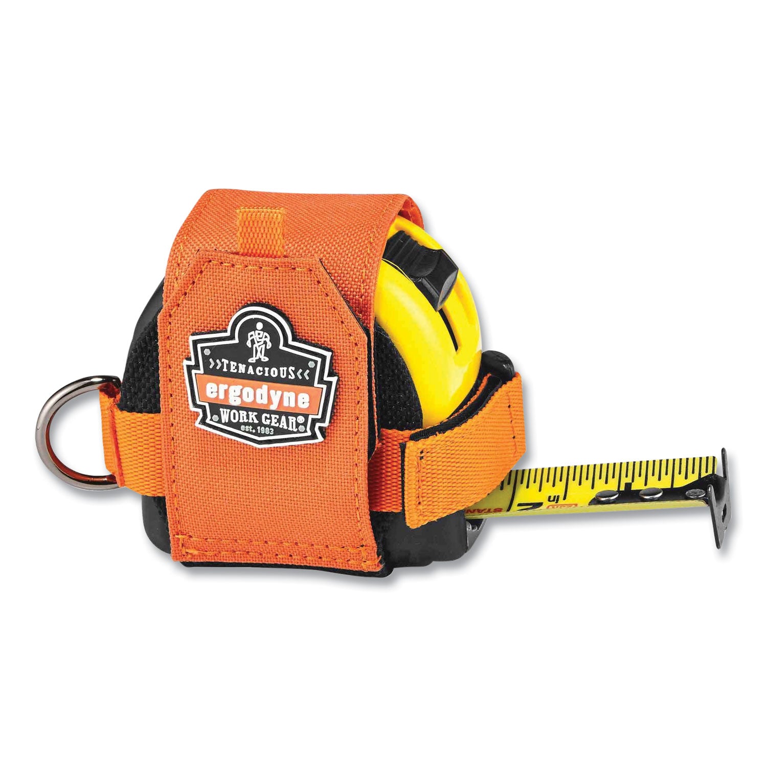 Ergodyne® Squids 3193 Tape Measure Tethering Kit, 2 lb Max Working Capacity, 38" to 48" Long, Orange/Gray