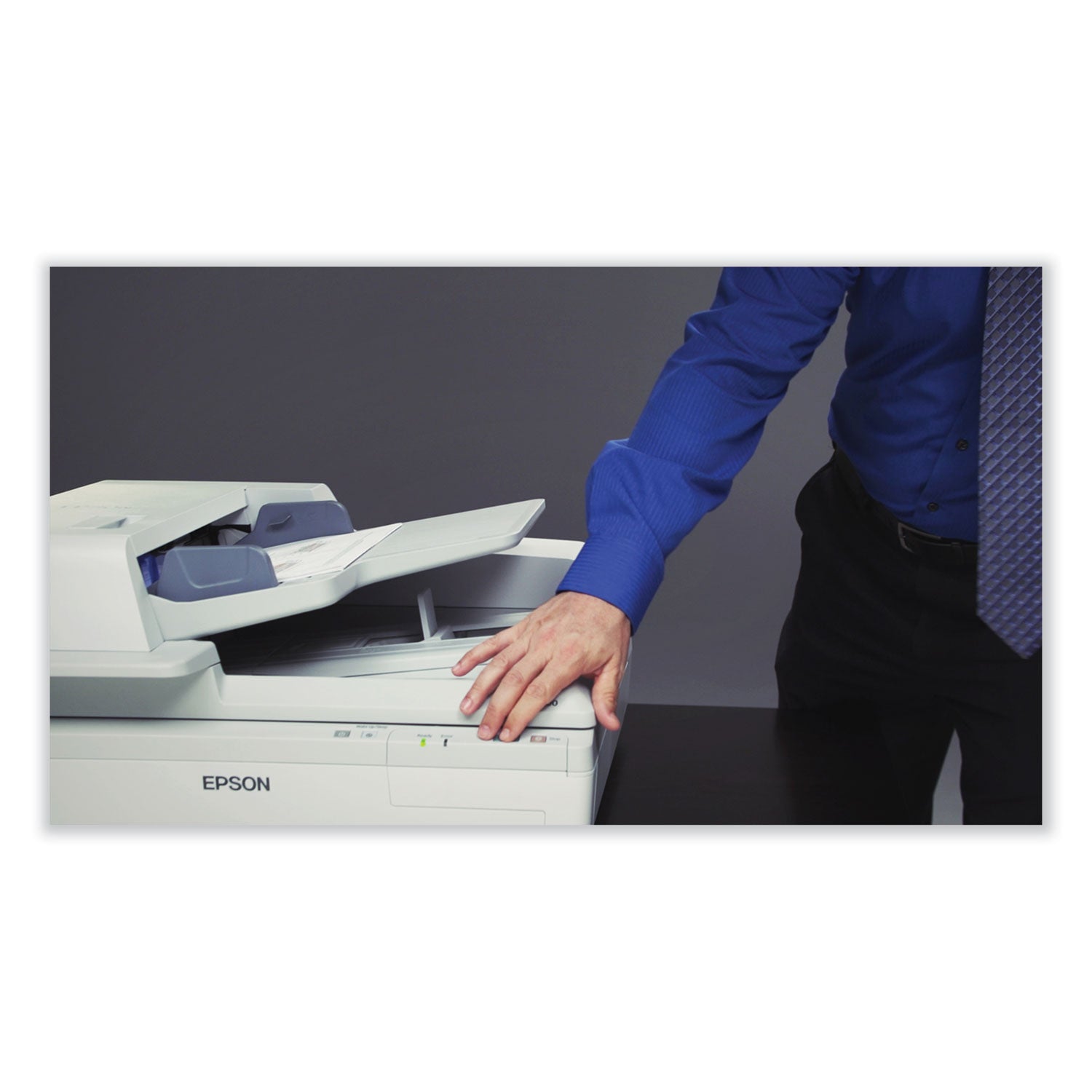 Epson® WorkForce DS-70000 Scanner, 600 dpi Optical Resolution, 200-Sheet Duplex Auto Document Feeder