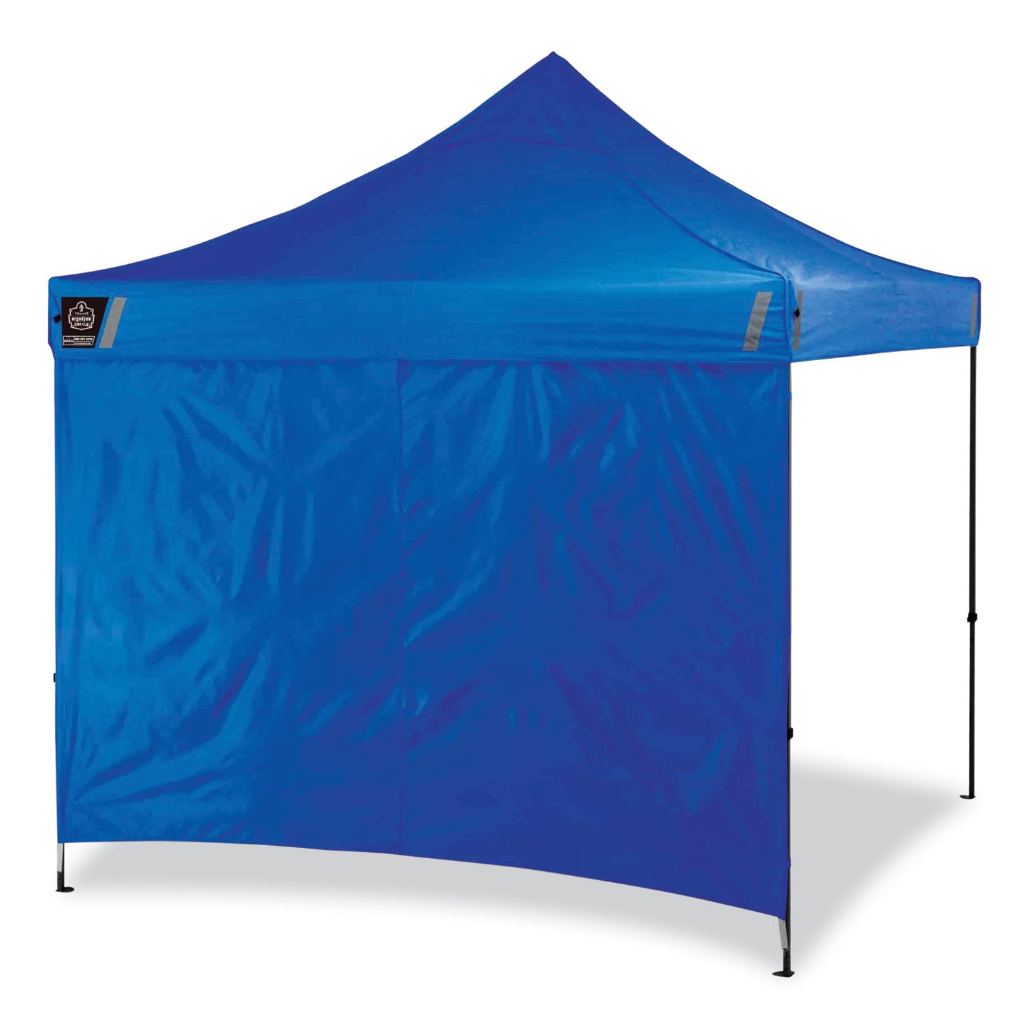 Ergodyne® Shax 6051 Heavy-Duty Pop-Up Tent Kit, Single Skin, 10 ft x 10 ft, Polyester/Steel, Blue