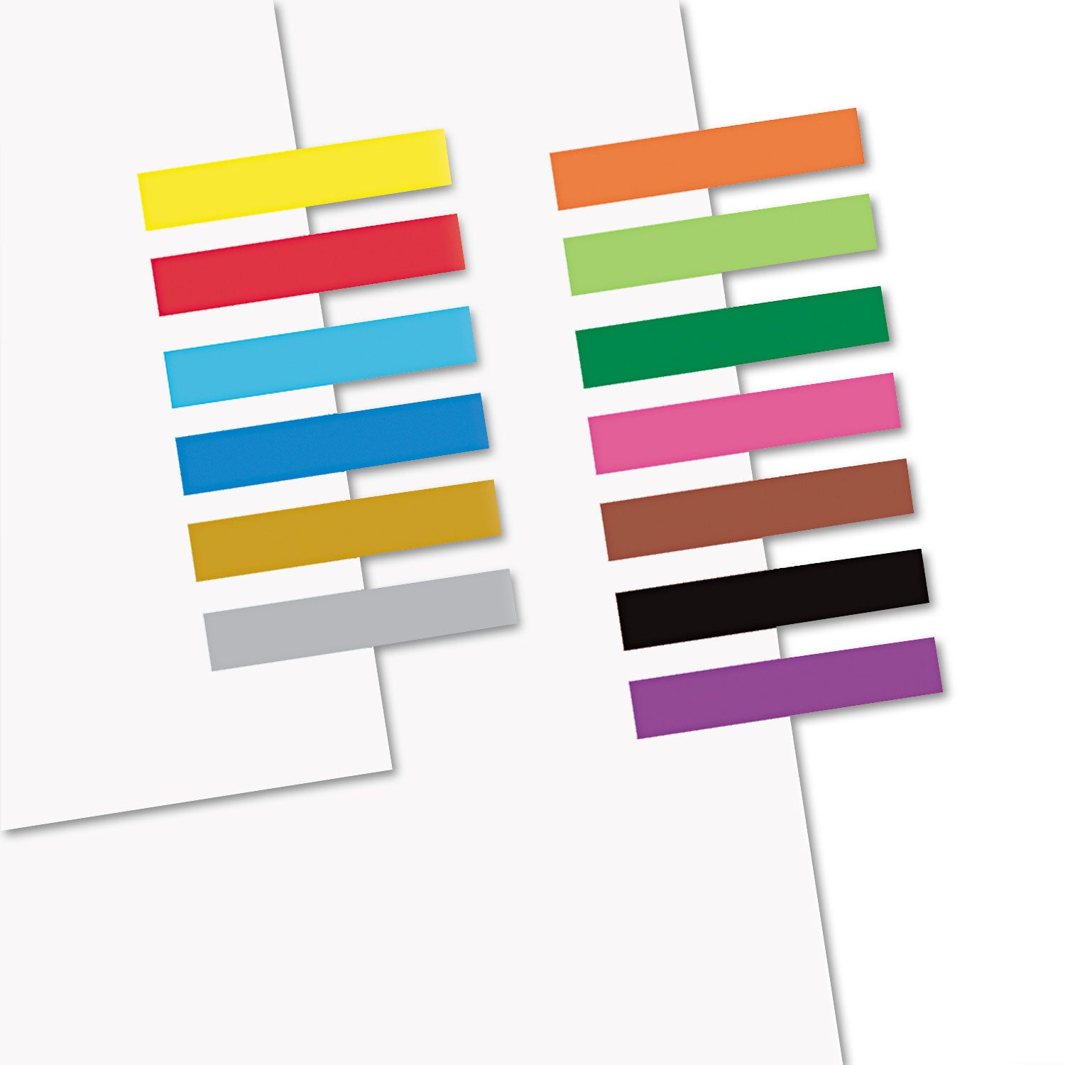 Redi-Tag® Removable/Reusable Page Flags, 13 Assorted Colors, 240 Flags/Pack