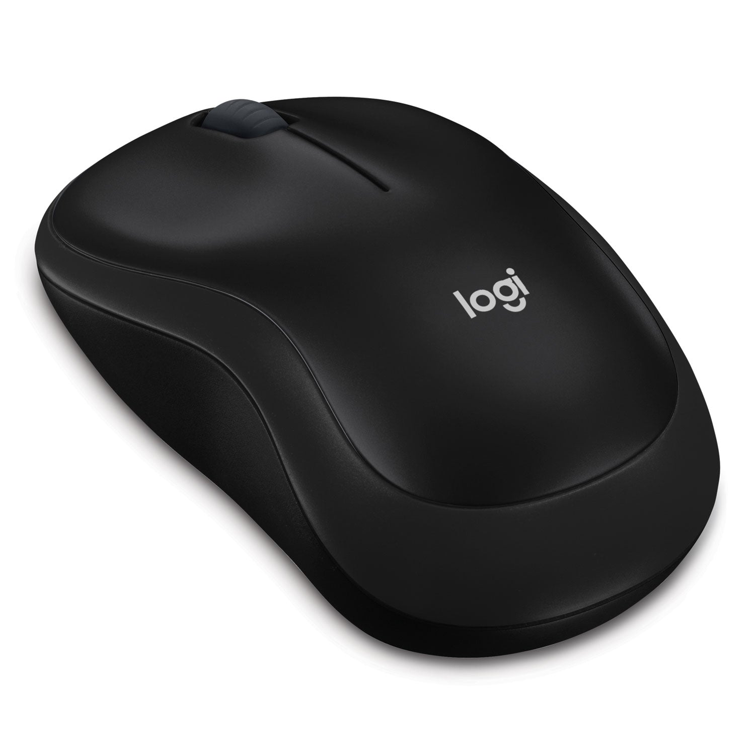 Logitech® M185 Wireless Mouse, 2.4 GHz Frequency/30 ft Wireless Range, Left/Right Hand Use, Black