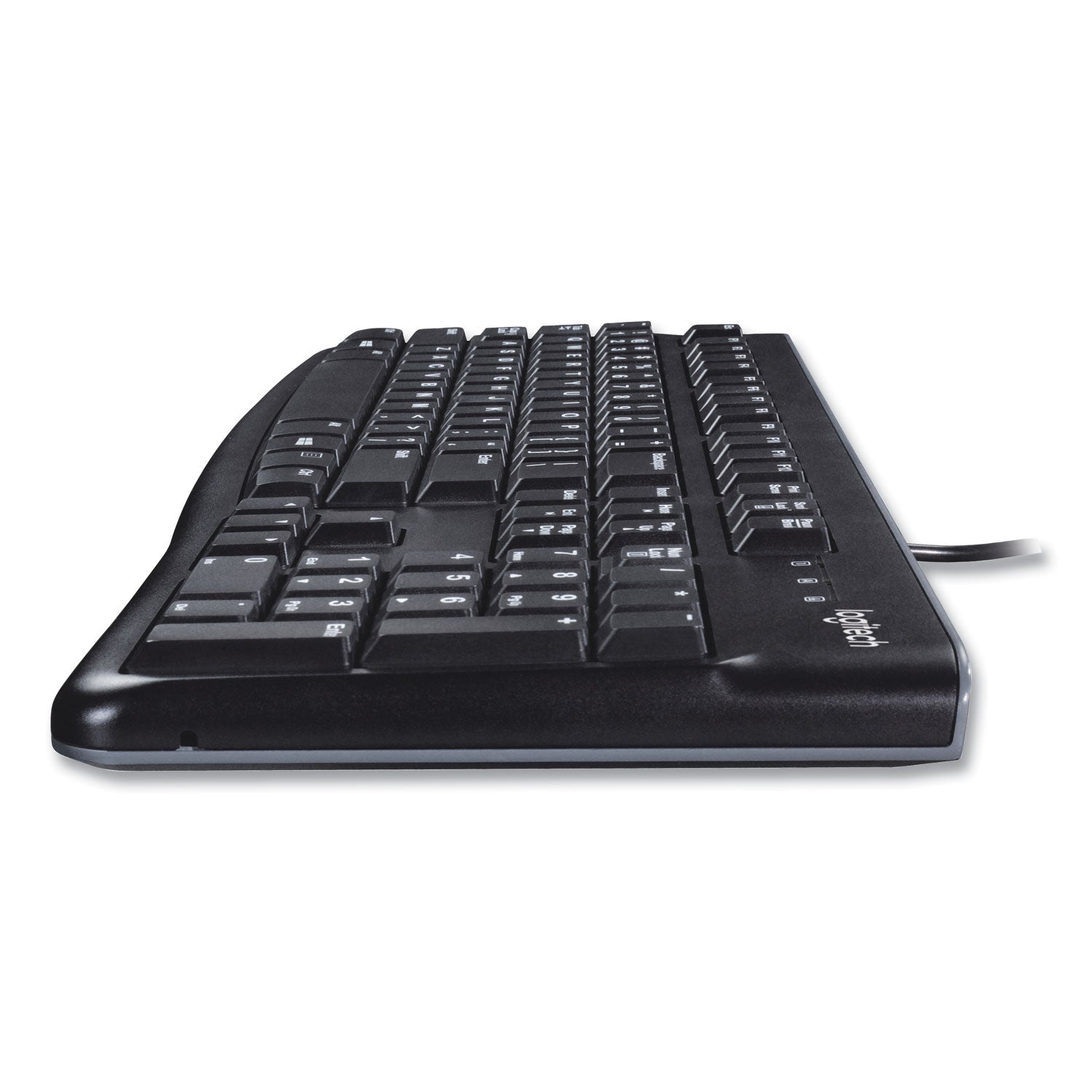 Logitech® MK120 Wired Keyboard + Mouse Combo, USB 2.0, Black