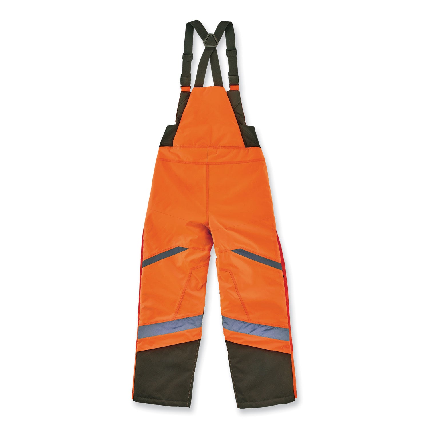 Ergodyne® GloWear 8928 Class E Hi-Vis Insulated Bibs, Medium, Orange