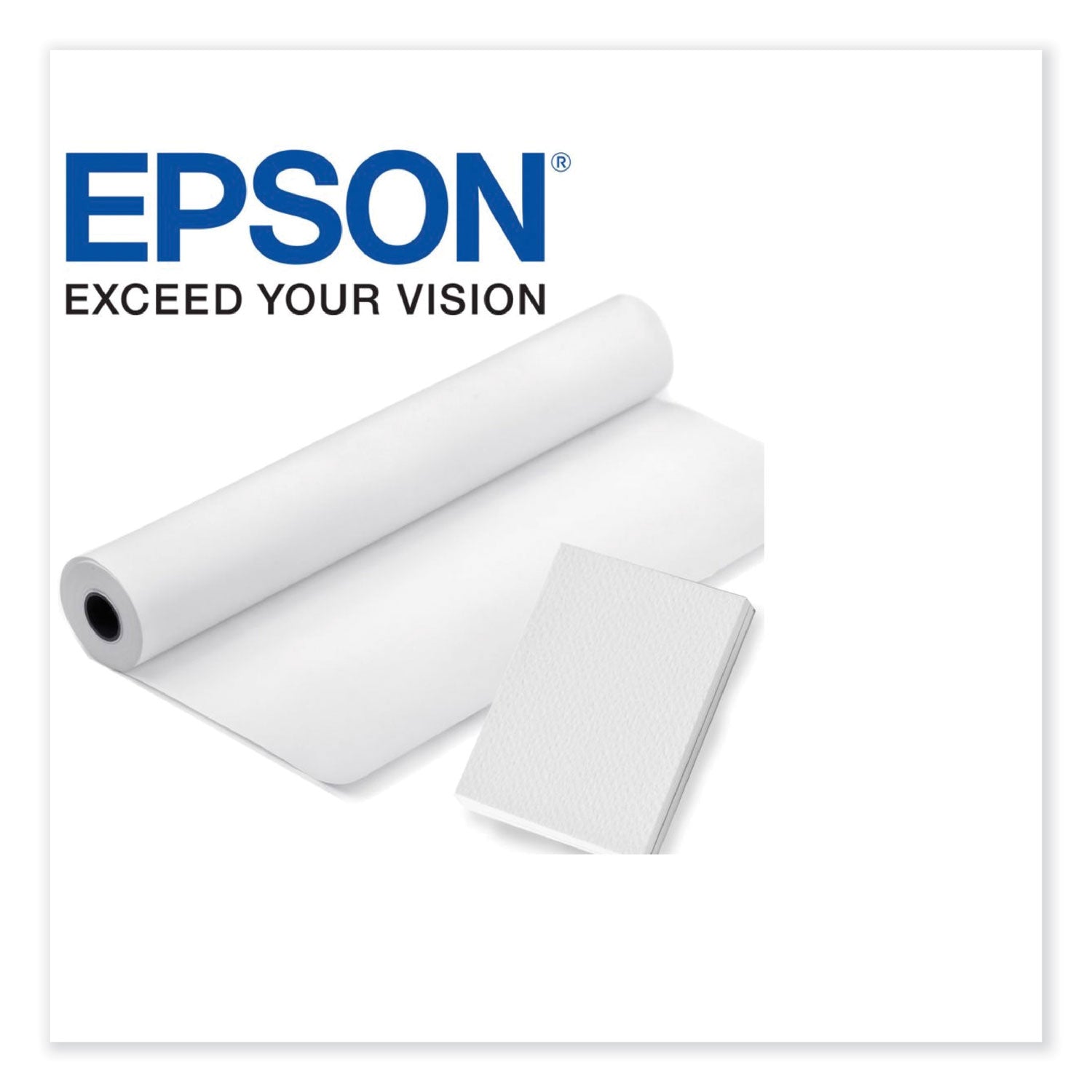 Dye Sub Transfer Paper, 81 gsm, 24" x 500 ft, Matte White Epson® Flipcost