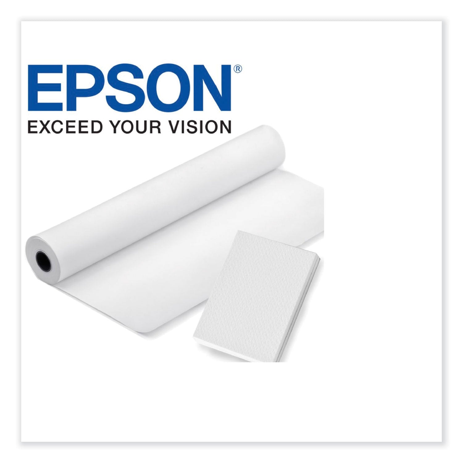 Dye Sub Transfer Paper, 81 gsm, 17" x 500 ft, Matte White Epson® Flipcost