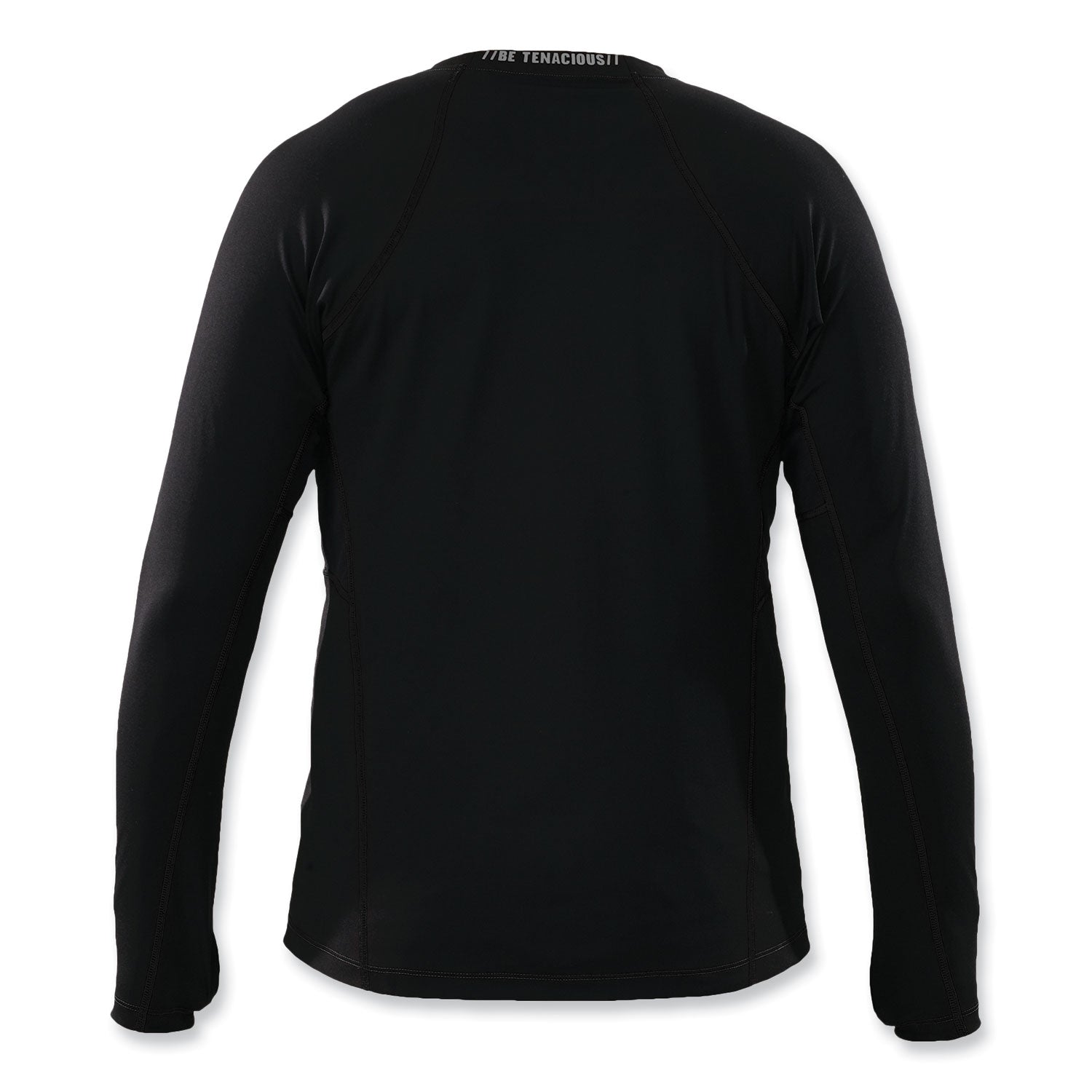 Ergodyne® N-Ferno 6435 Midweight Long Sleeve Base Layer Shirt, X-Large, Black