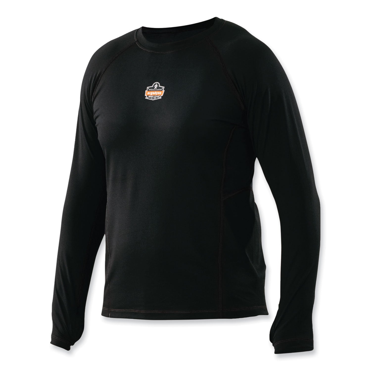 N-Ferno 6435 Midweight Long Sleeve Base Layer Shirt, X-Large, Black