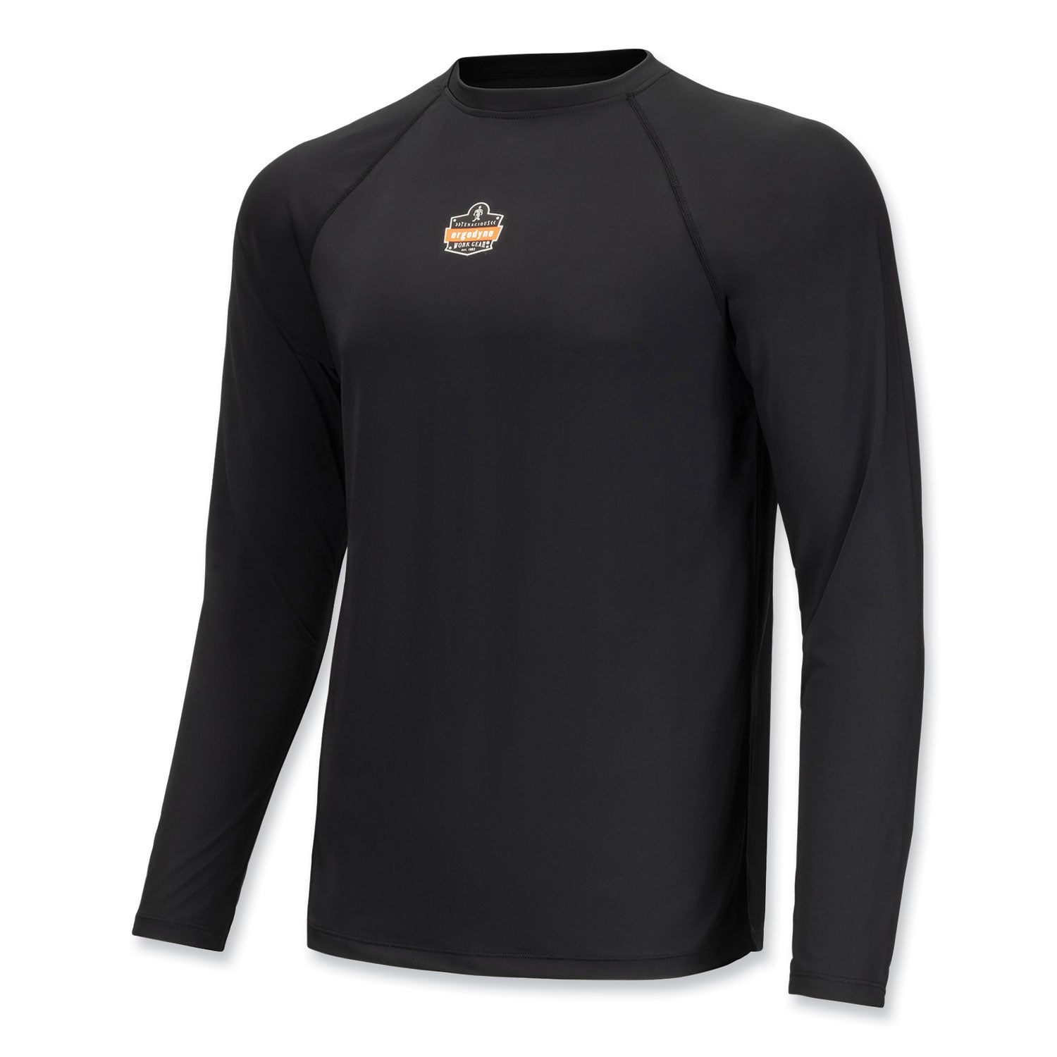 N-Ferno 6436 Long Sleeve Lightweight Base Layer Shirt, Medium, Black