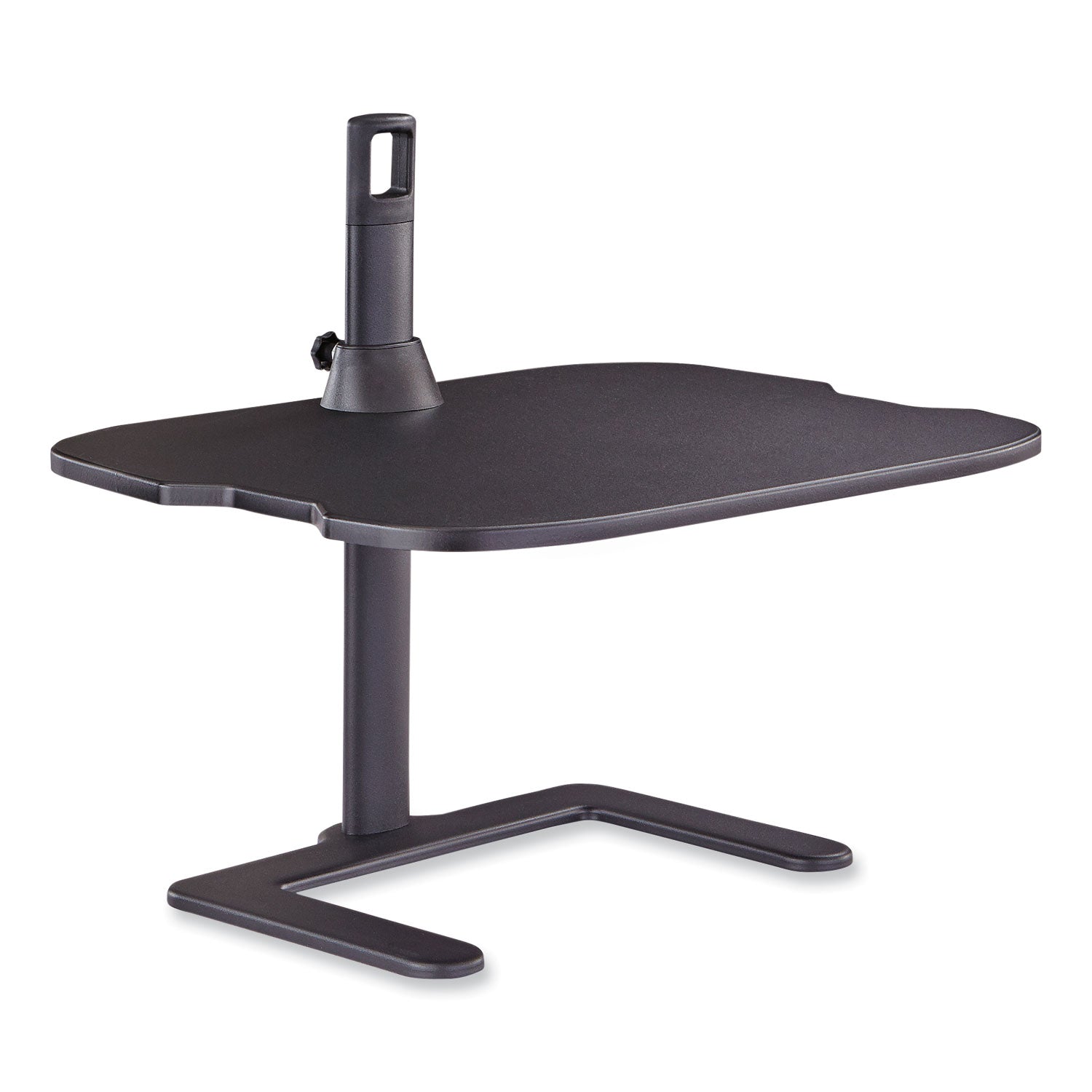 Stance Height-Adjustable Laptop Stand, 26.9 x 18 x 1.25 to 15.75, Black, Supports 15 lbs