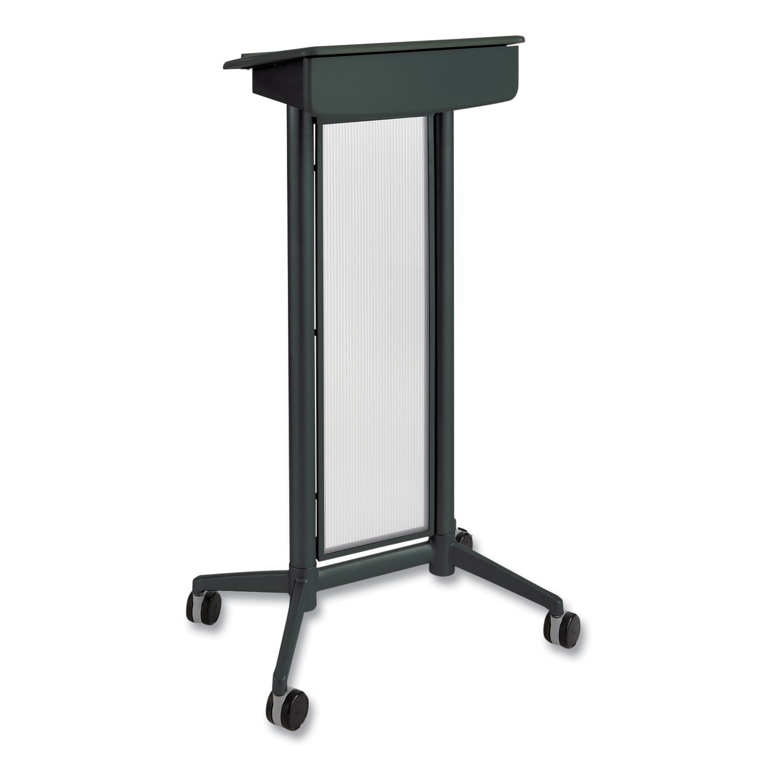 Safco® Impromptu Lectern, 26.5 x 18.75 x 46.5, Black