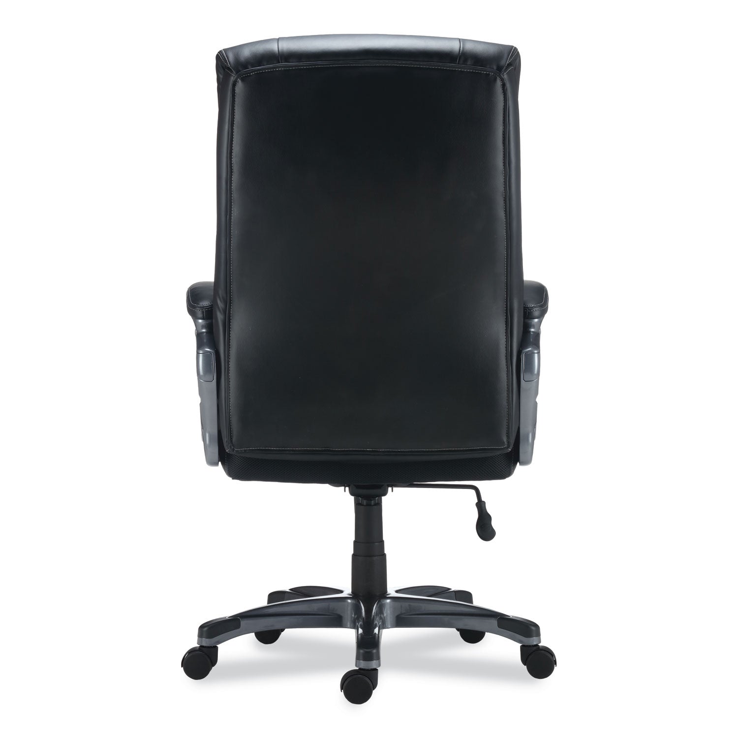 Alera® Alera Egino Big and Tall Chair, Supports Up to 400 lb, Black Seat/Back, Black Base