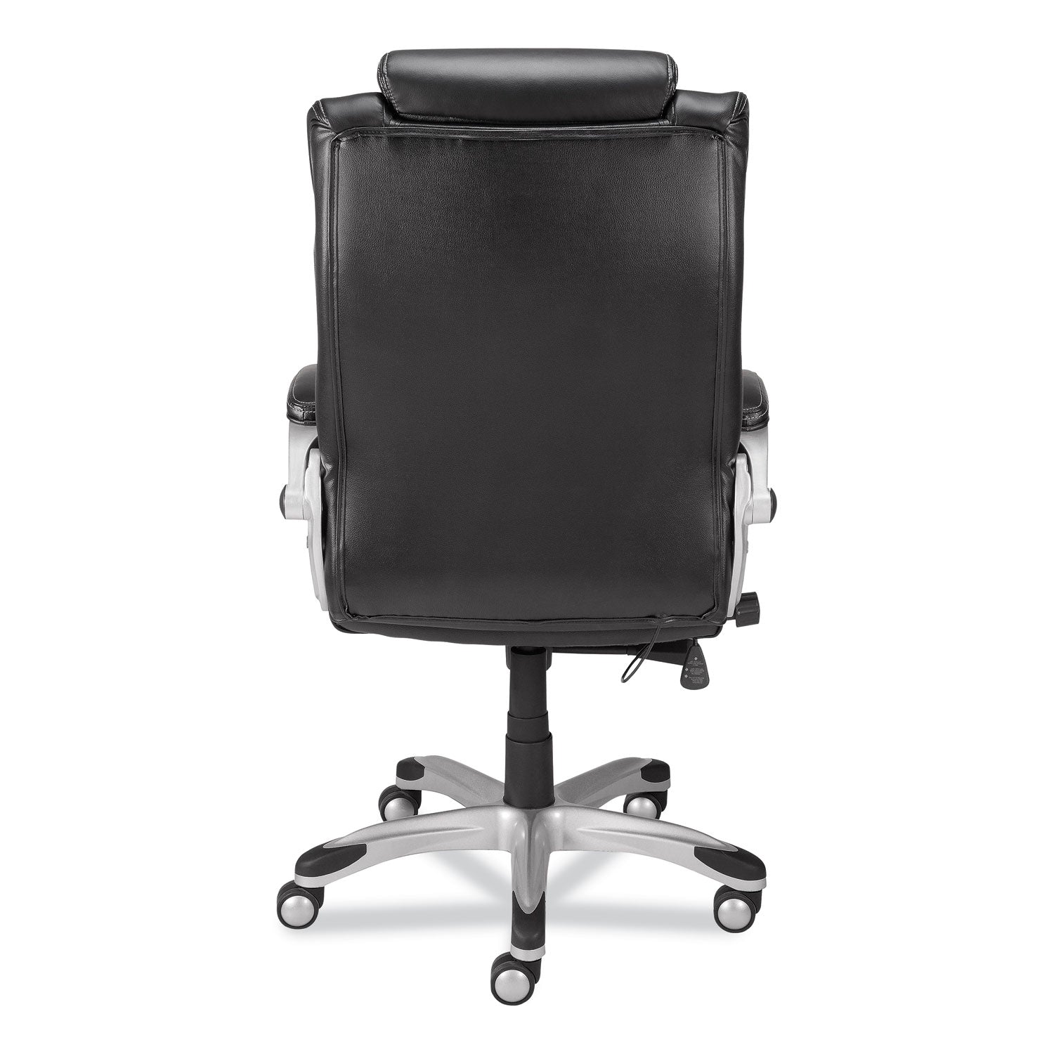 Alera® Alera Maurits Highback Chair, Supports Up to 275 lb, Black Seat/Back, Chrome Base