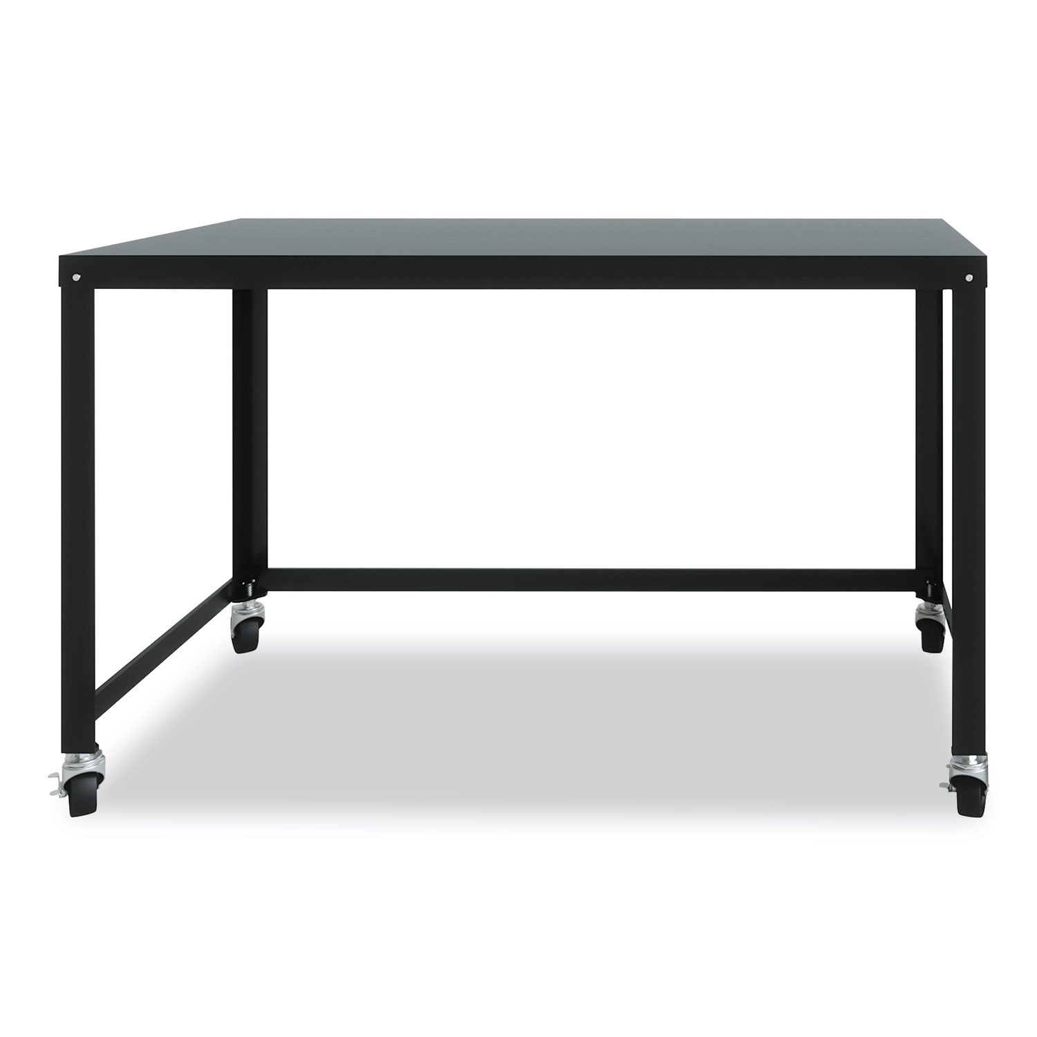 RTA Mobile Desk, 47.45 x 23.88 x 29.6, Black