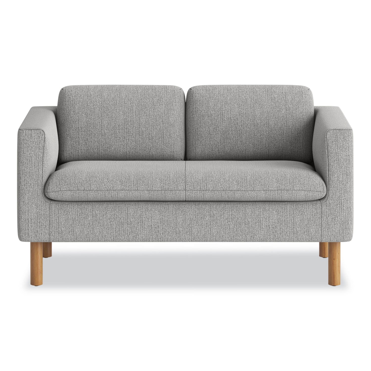 HON® Parkwyn Series Loveseat, 53.5w x 26.75d x 29h, Gray