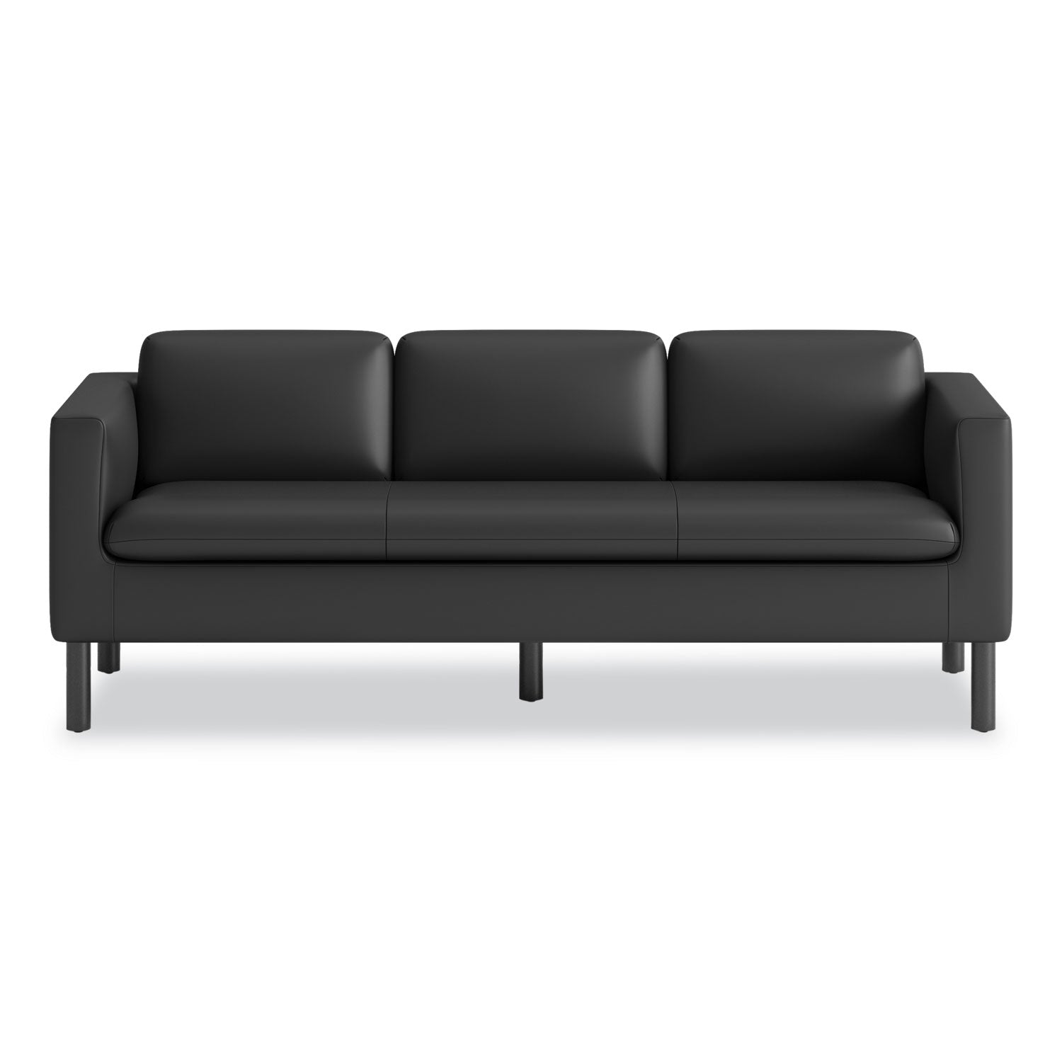 HON® Parkwyn Series Sofa, 77w x 26.75d x 29h, Black