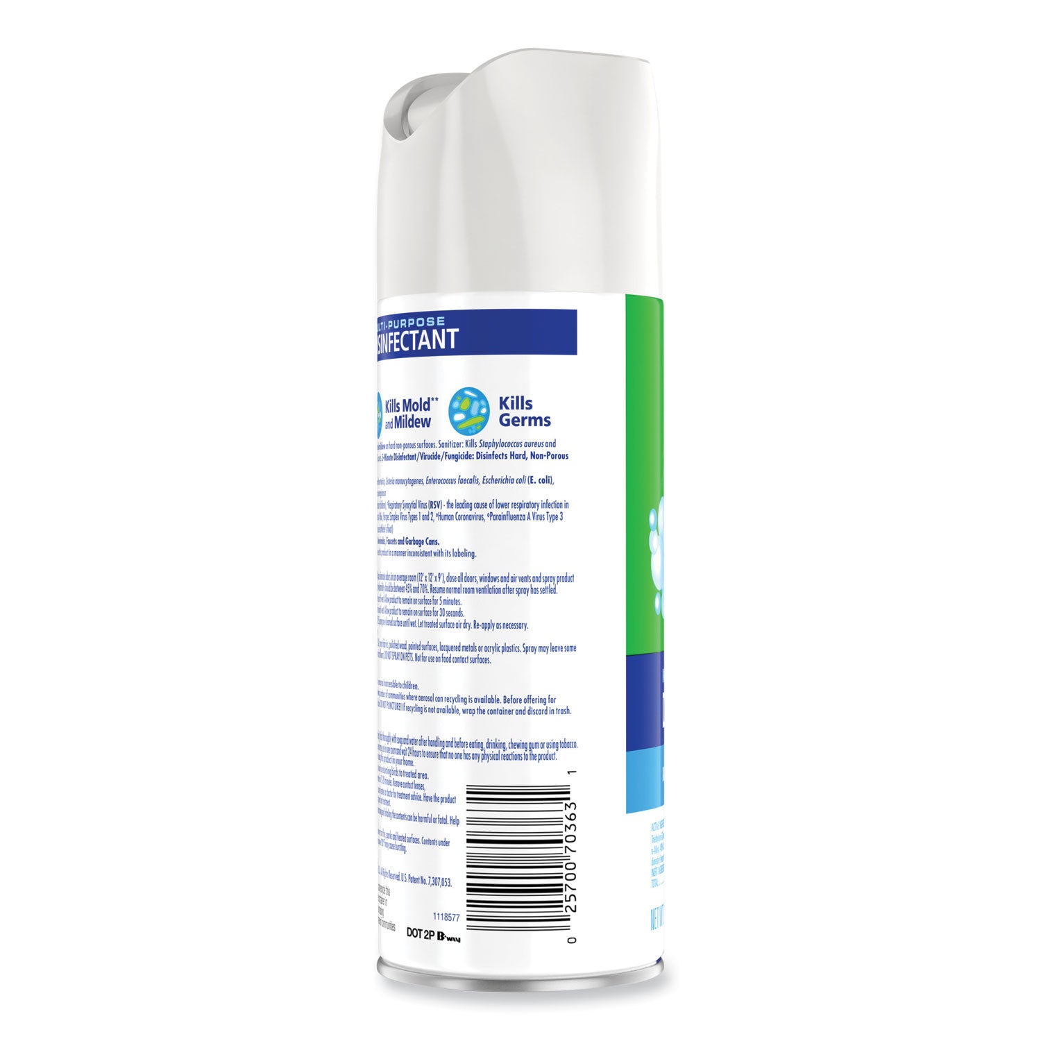 Scrubbing Bubbles® Multi-Purpose Disinfectant Spray, 12 oz Aerosol Spray, 12/Carton