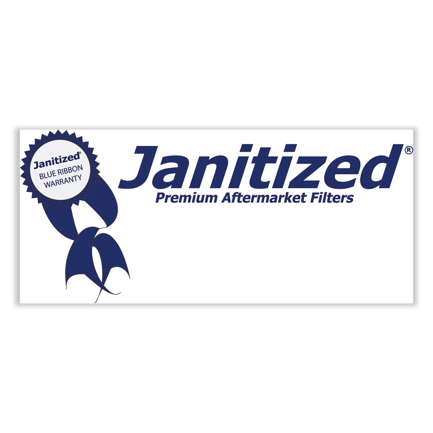 Janitized® Vacuum Filter Bags Designed to Fit ProTeam 6 qt QuarterVac, 100/Carton