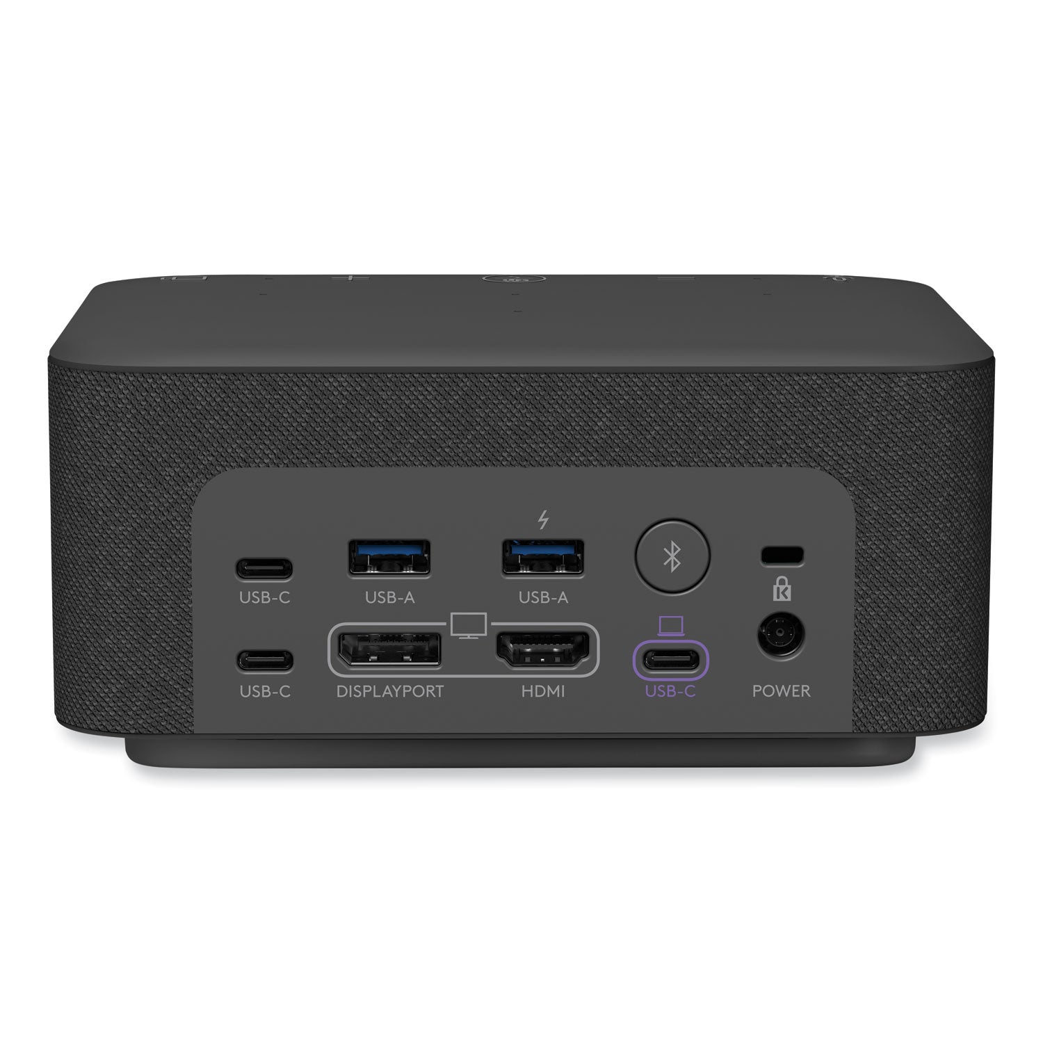 Logitech® Teams Logi Dock, 1 HDMI/1 Displayport/2 USB A/3 USB C, Graphite