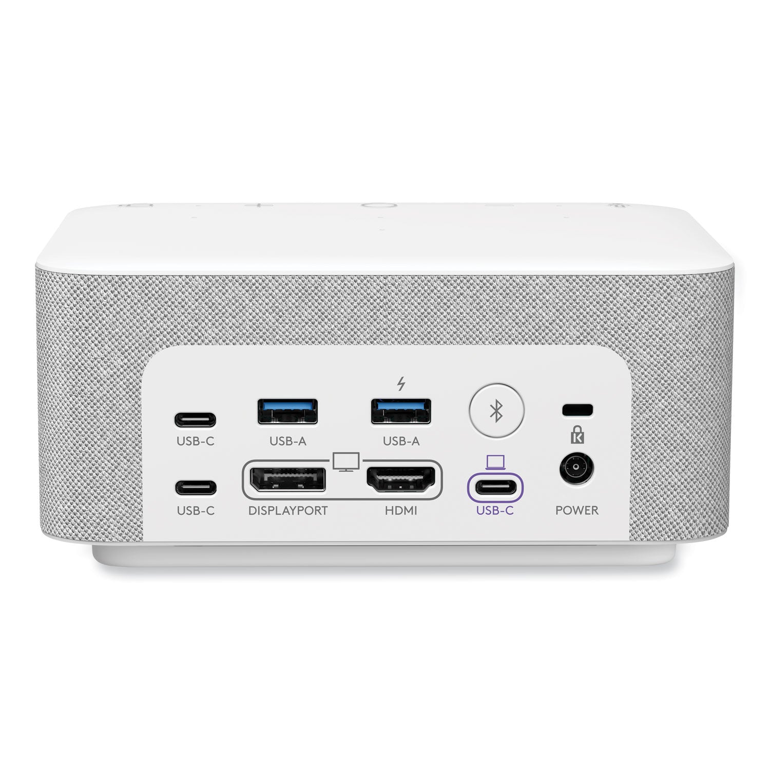 Logitech® UC Logi Dock, 1 HDMI/1 Displayport/2 USB A/3 USB C, White