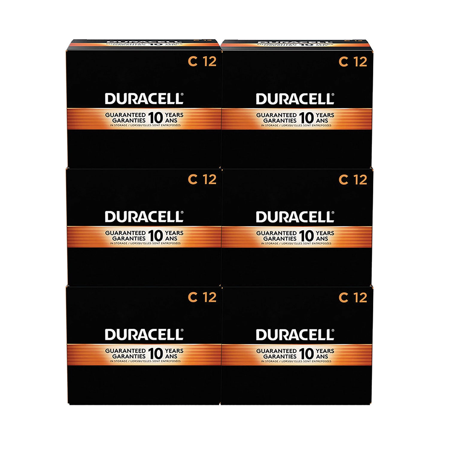 CopperTop Alkaline C Batteries, 72/Carton