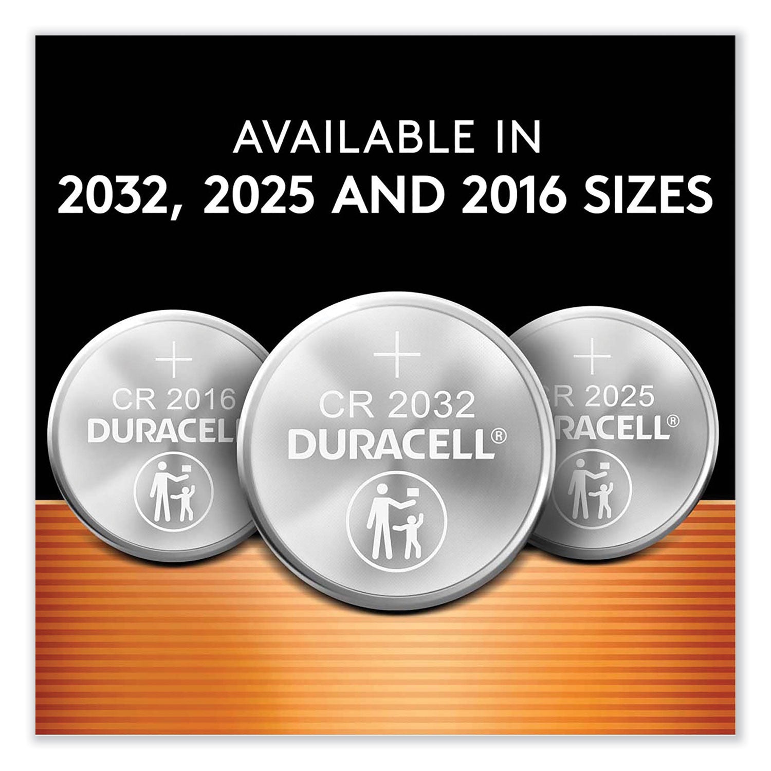 Duracell® Lithium Coin Batteries, 2025, 2/Pack