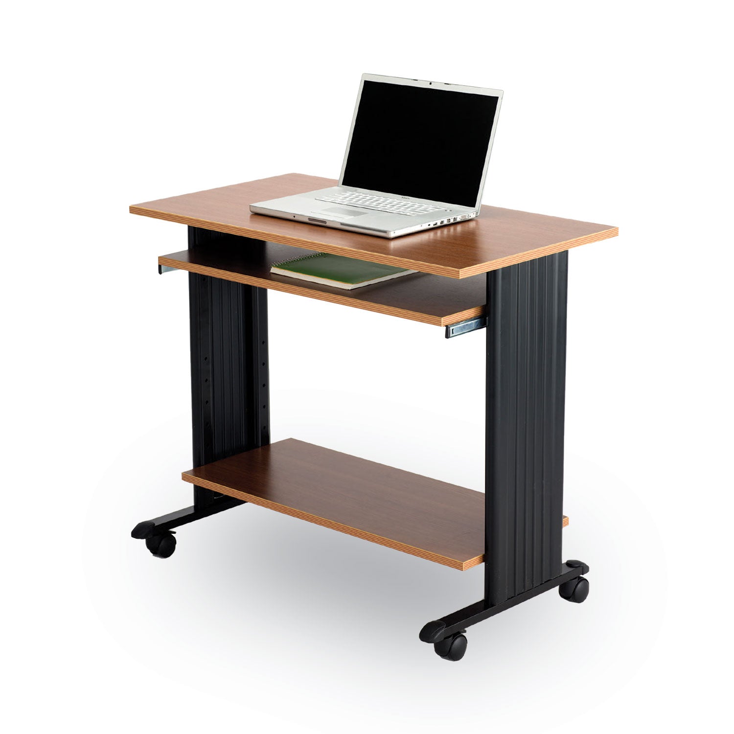 Safco® Muv Standing Desk, 35.5" x 22" x 30.5", Cherry