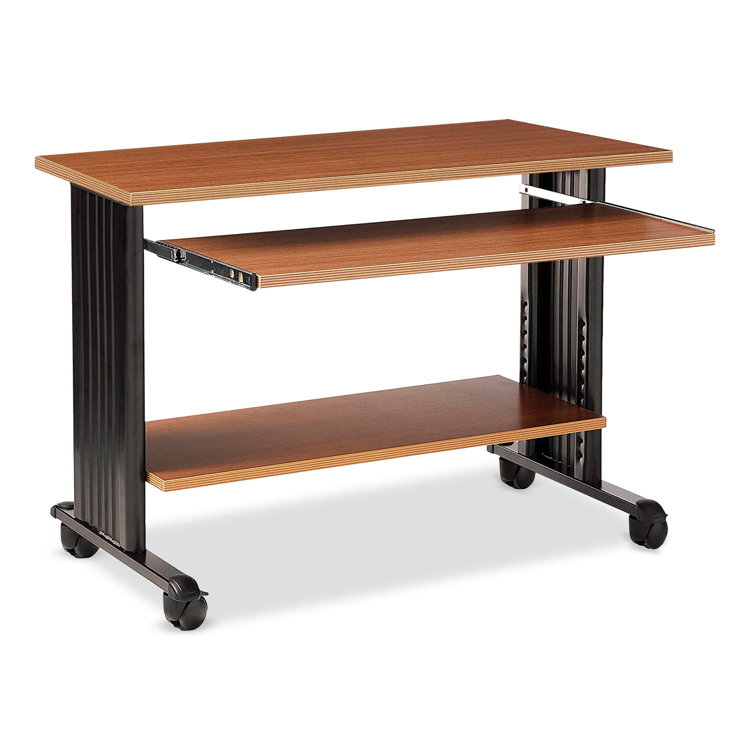 Muv Standing Desk, 35.5" x 22" x 30.5", Cherry