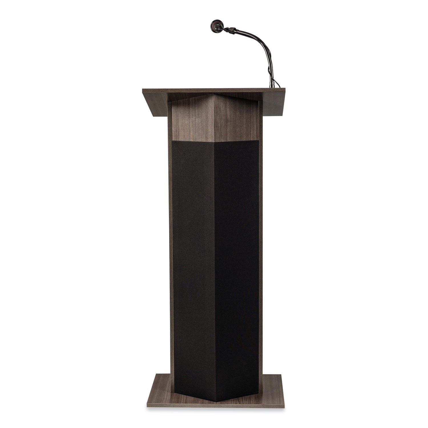 Oklahoma Sound® Power Plus Lectern, 22 x 17 x 46, Ribbonwood