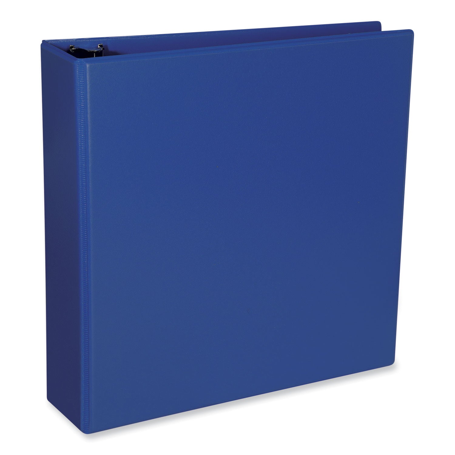 Universal® Slant D-Ring View Binder, 3 Rings, 2" Capacity, 11 x 8.5, Navy Blue