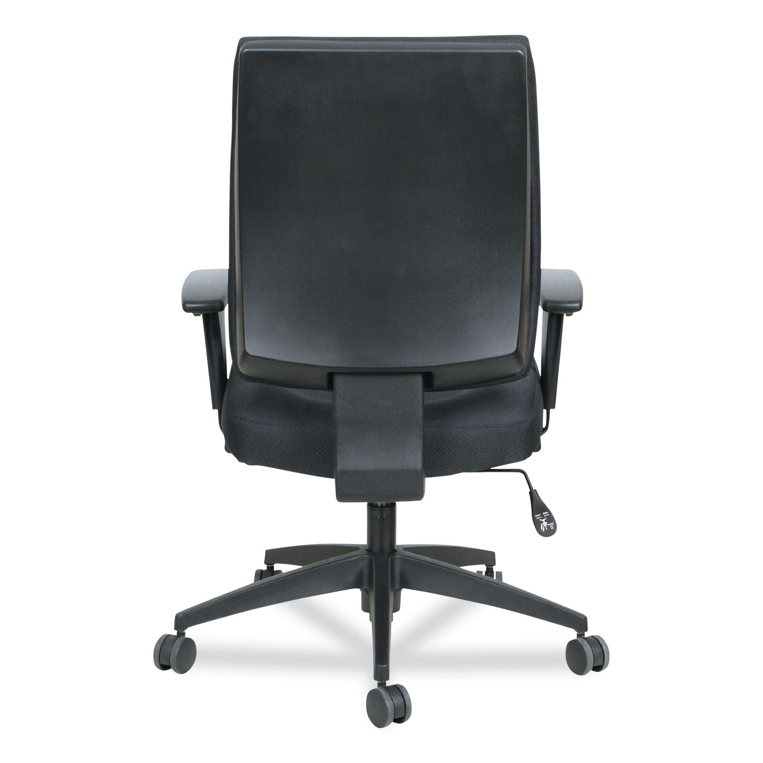 Alera® Alera Wrigley Series High Performance Mid-Back Synchro-Tilt Task Chair, Supports 275 lb, 17.91" to 21.88" Seat Height, Black