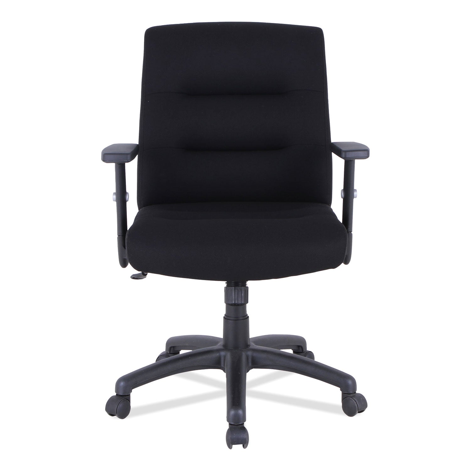 Alera® Alera Kesson Series Petite Office Chair, Supports Up to 300 lb, 17.71" to 21.65" Seat Height, Black