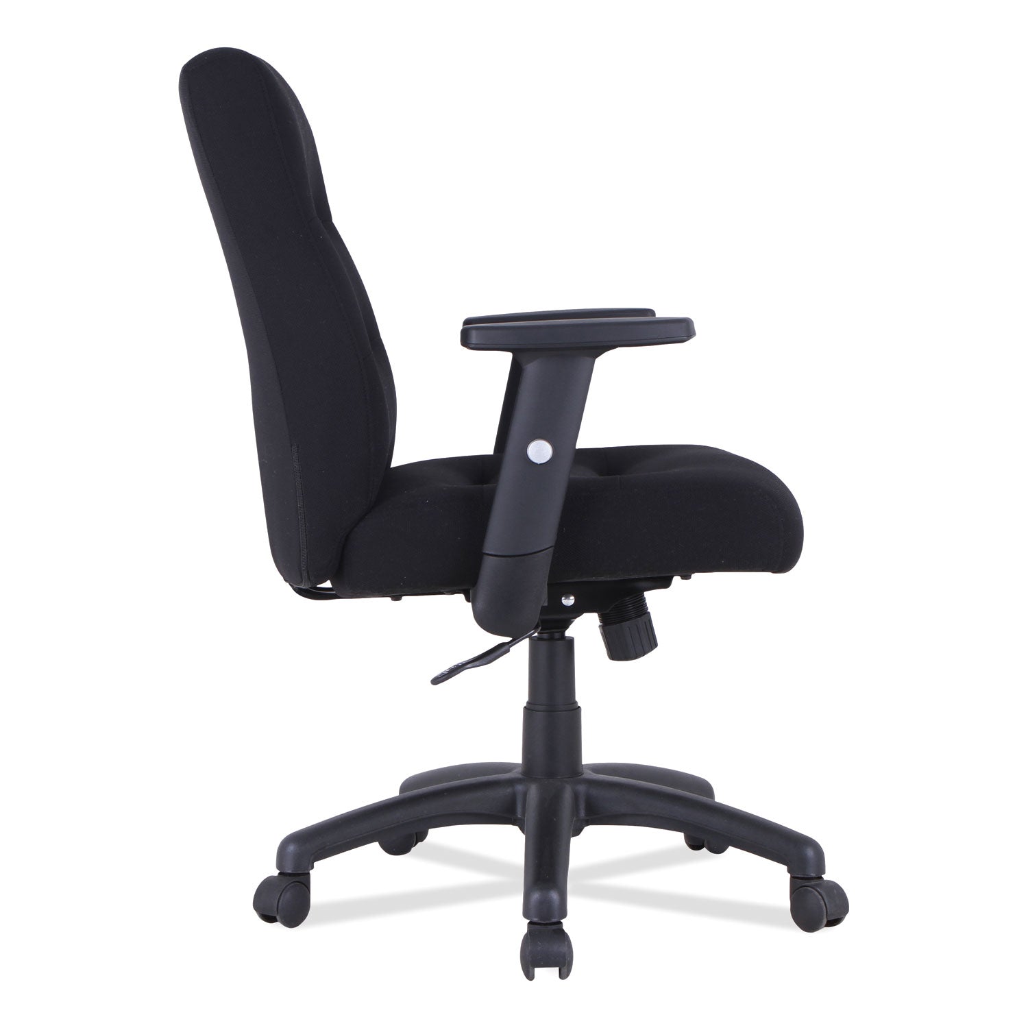 Alera® Alera Kesson Series Petite Office Chair, Supports Up to 300 lb, 17.71" to 21.65" Seat Height, Black