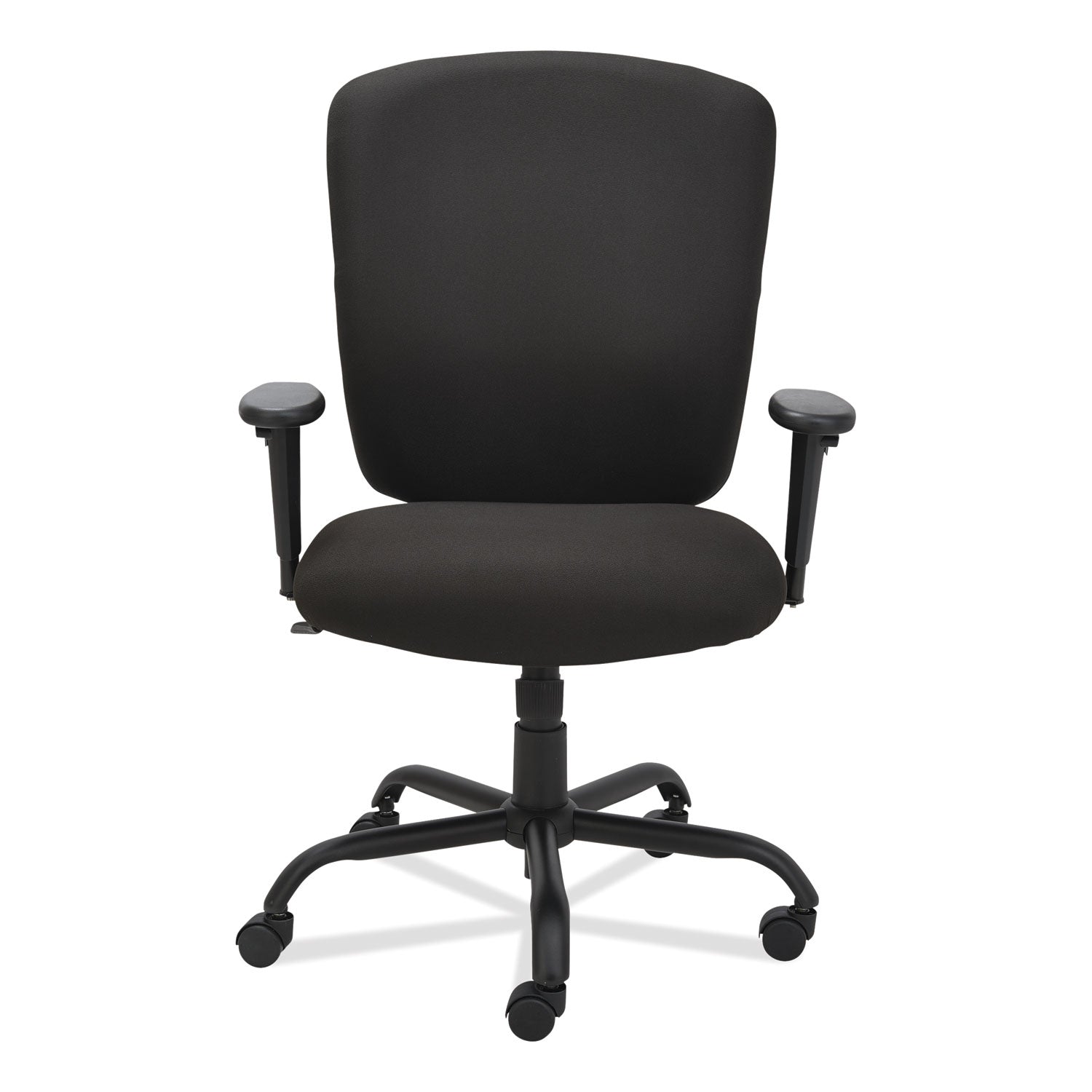 Alera® Alera Mota Series Big and Tall Chair, Supports Up to 450 lb, 19.68" to 23.22" Seat Height, Black