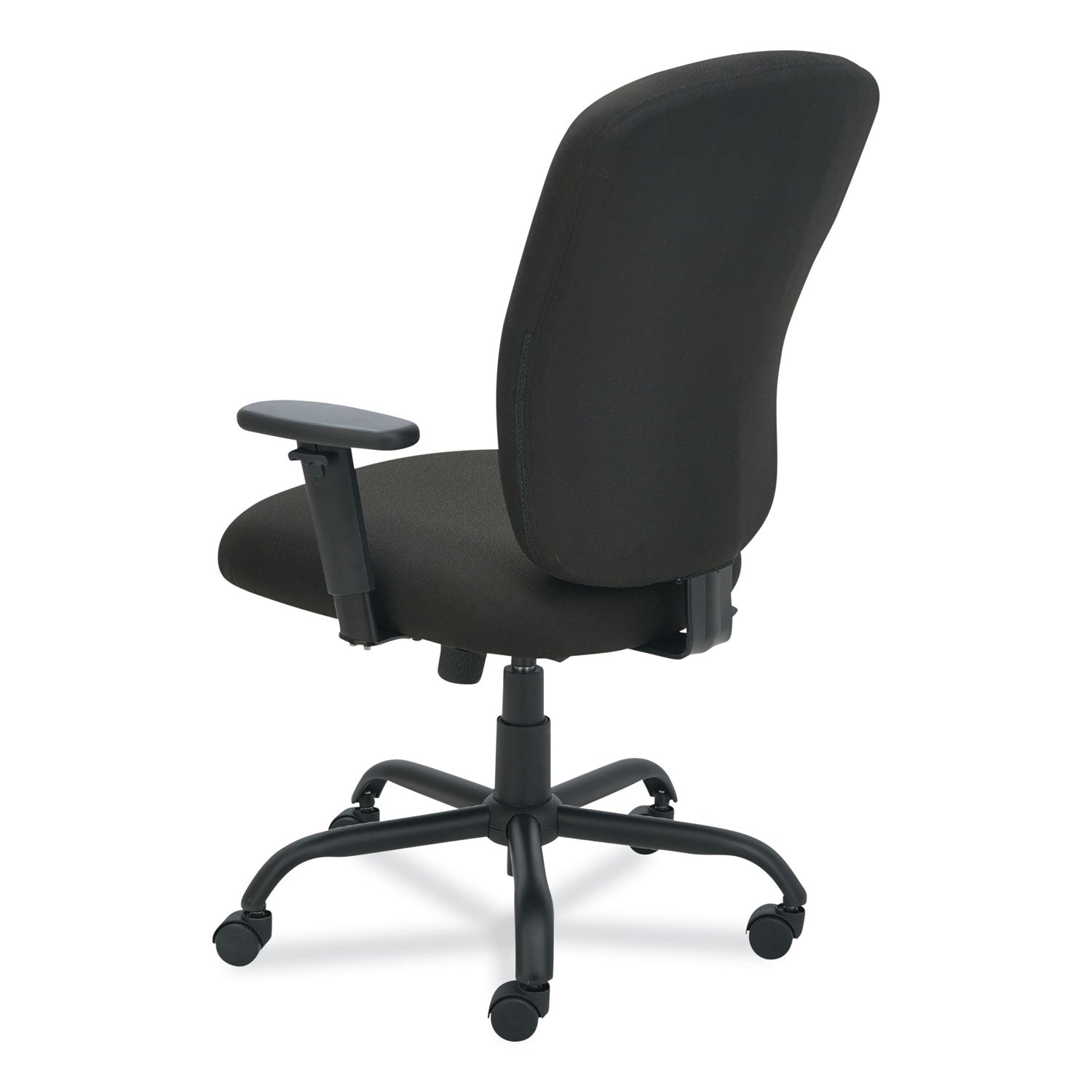 Alera® Alera Mota Series Big and Tall Chair, Supports Up to 450 lb, 19.68" to 23.22" Seat Height, Black