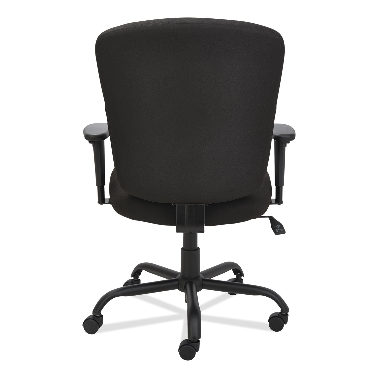 Alera® Alera Mota Series Big and Tall Chair, Supports Up to 450 lb, 19.68" to 23.22" Seat Height, Black