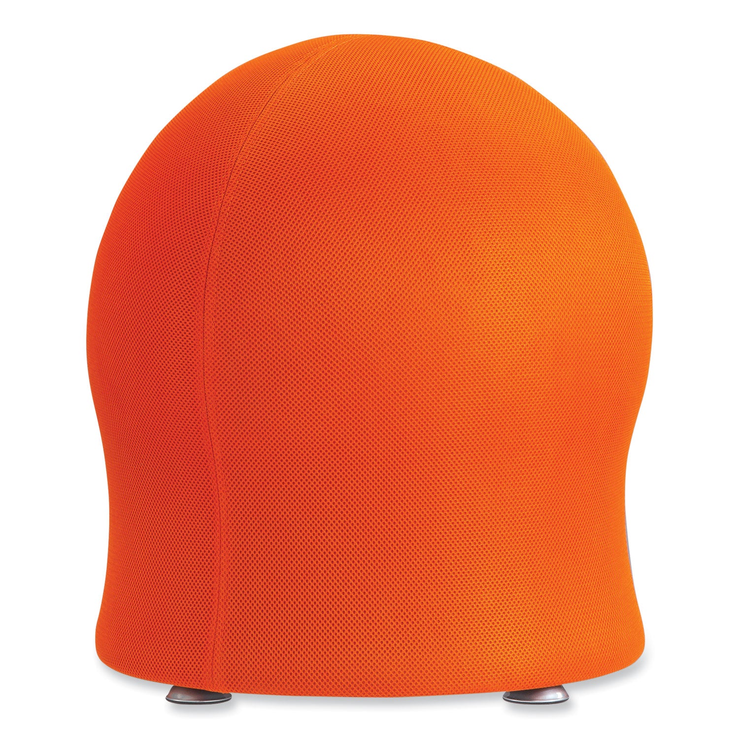 Safco® Zenergy Ball Chair, Backless, Supports Up to 250 lb, Orange Fabric