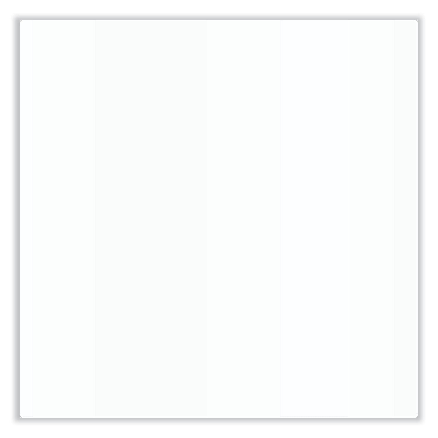 Ghent Aria Low Profile Magnetic Glass Whiteboard, 96 x 48, White Surface